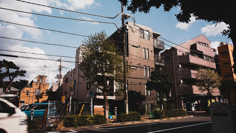 Eine der Immobilien von AM ALPHA in Tokio.